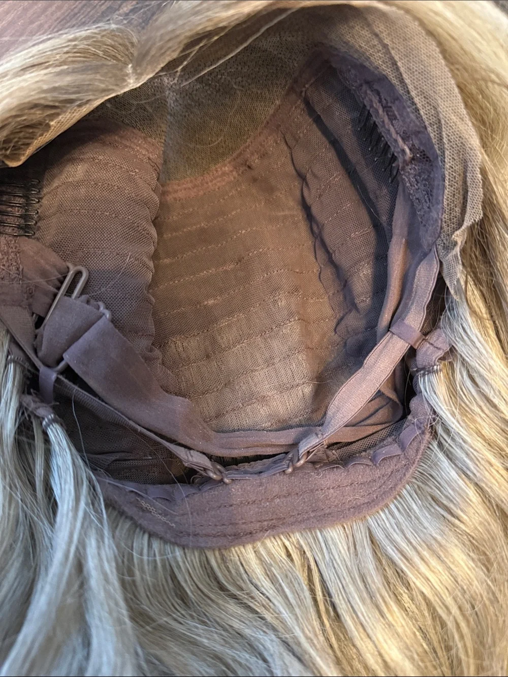 Blonde Lacefront Wig with Wig Cap
